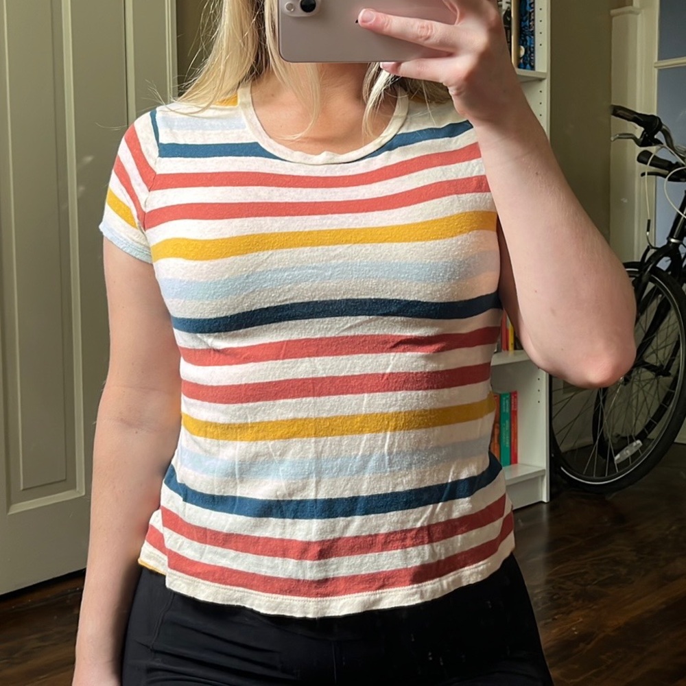 Madewell striped shirt
